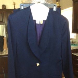 Speigel - Vintage Woman's Suit - Navy Blue
